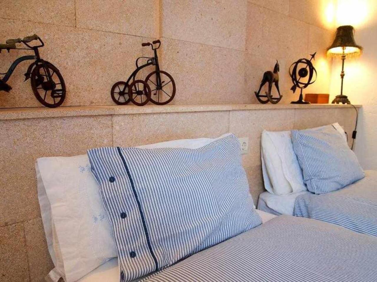 Ciclismo Y Golf Junto A La Playa Finca Son Sant Marti Gran Villa Muro Exterior foto